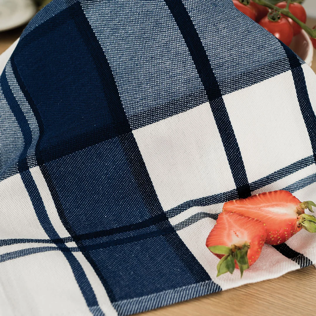 Ścierka kuchenna 50x70 003 niebieska Krati — zdjęcie 2