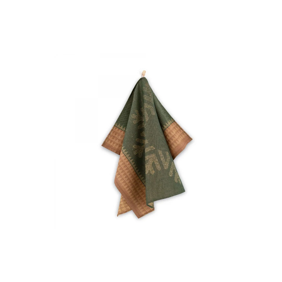 Ścierka kuchenna Snowflake 50x70 zielony 9889/3 Zwoltex — zdjęcie 2
