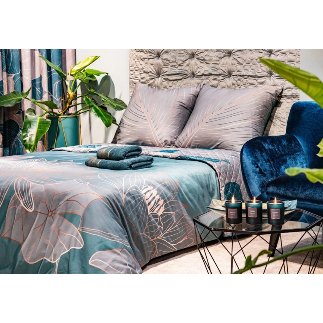 Świeca zapachowa Salvia o zapachu drzewno ziołowo morskim w szkle ozdobnym 200g LIMITED COLLECTION Eurofirany — zdjęcie 9