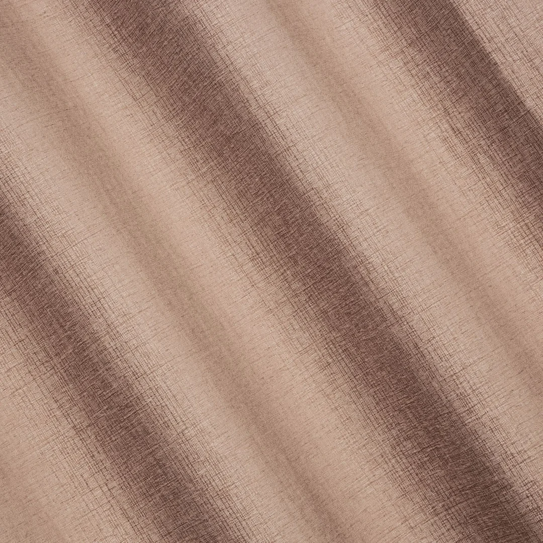 Zasłona 140x250 Avinion 5 różowa pudrowa gotowa na przelotkach z tkaniny o strukturze płótna Terra Collection Eurofirany — zdjęcie 6