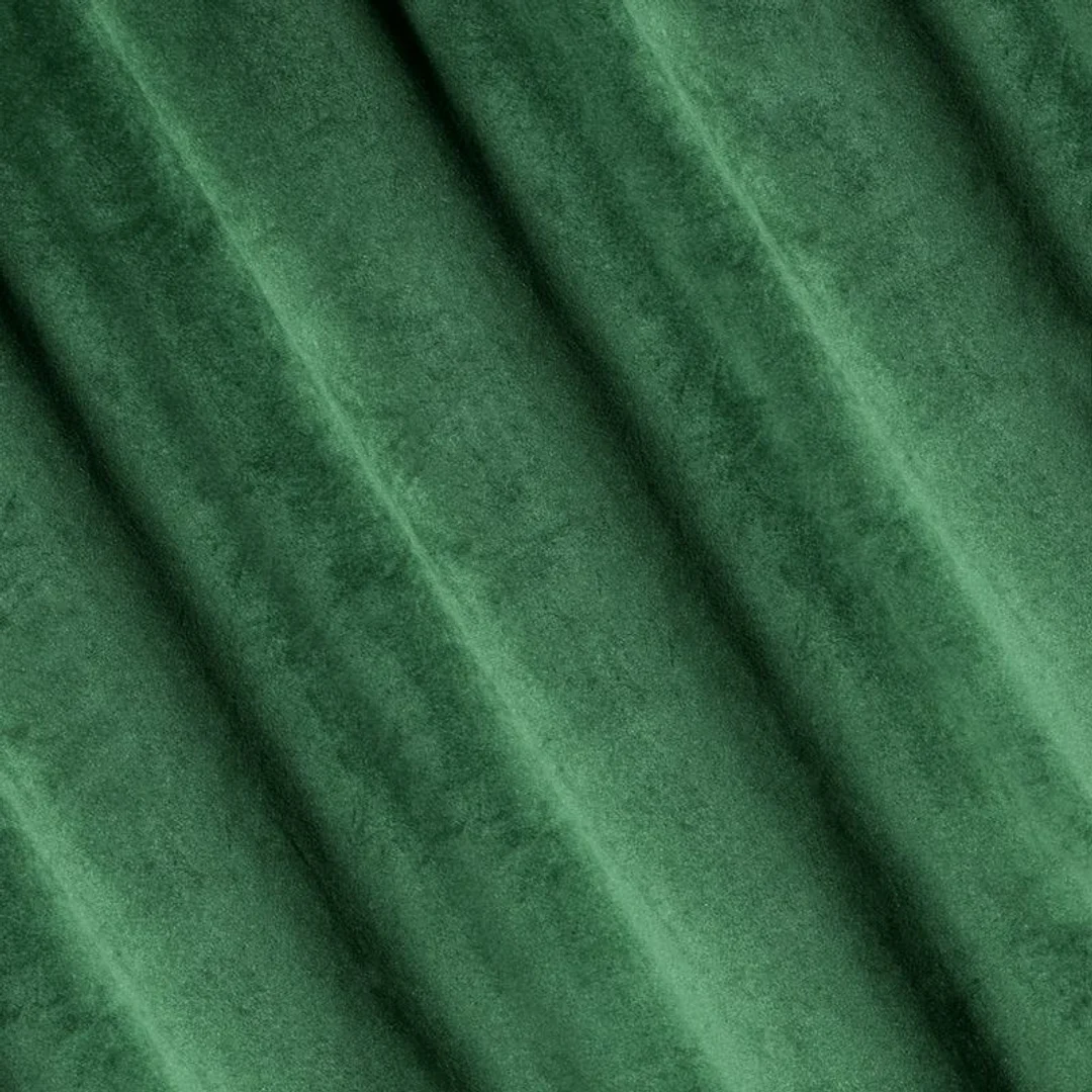 Zasłona 140x300 zielona ciemna welurowa gotowa na taśmie Pierre Cardin 1 — zdjęcie 4