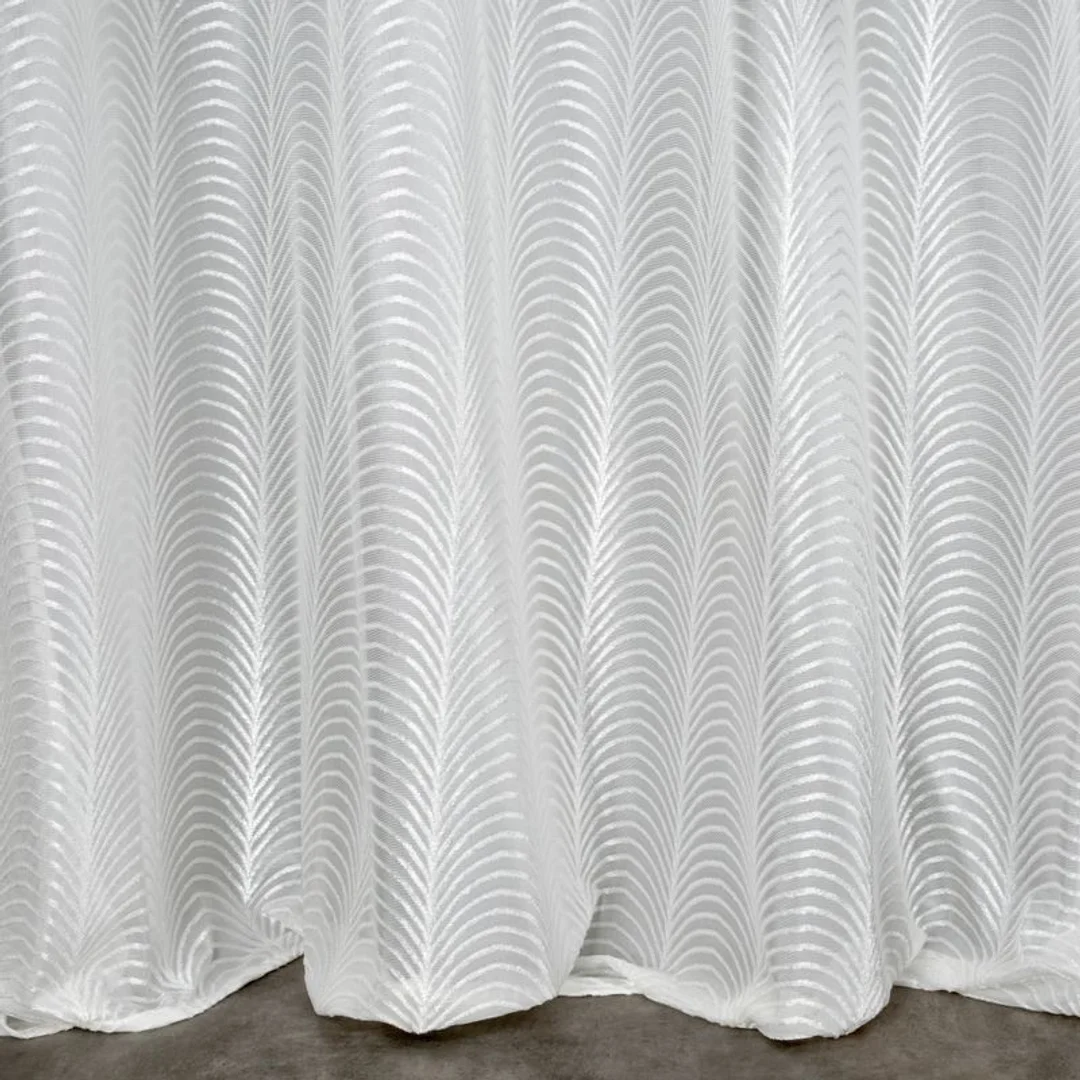 Zasłona gotowa kamila 140x250 cm biały — zdjęcie 5