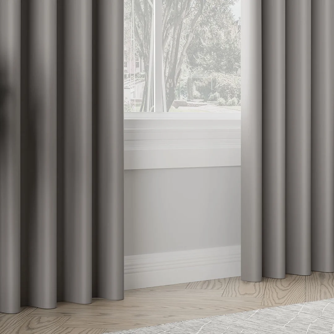 Zasłona gotowa typu blackout 140x250 206 szara — zdjęcie 3