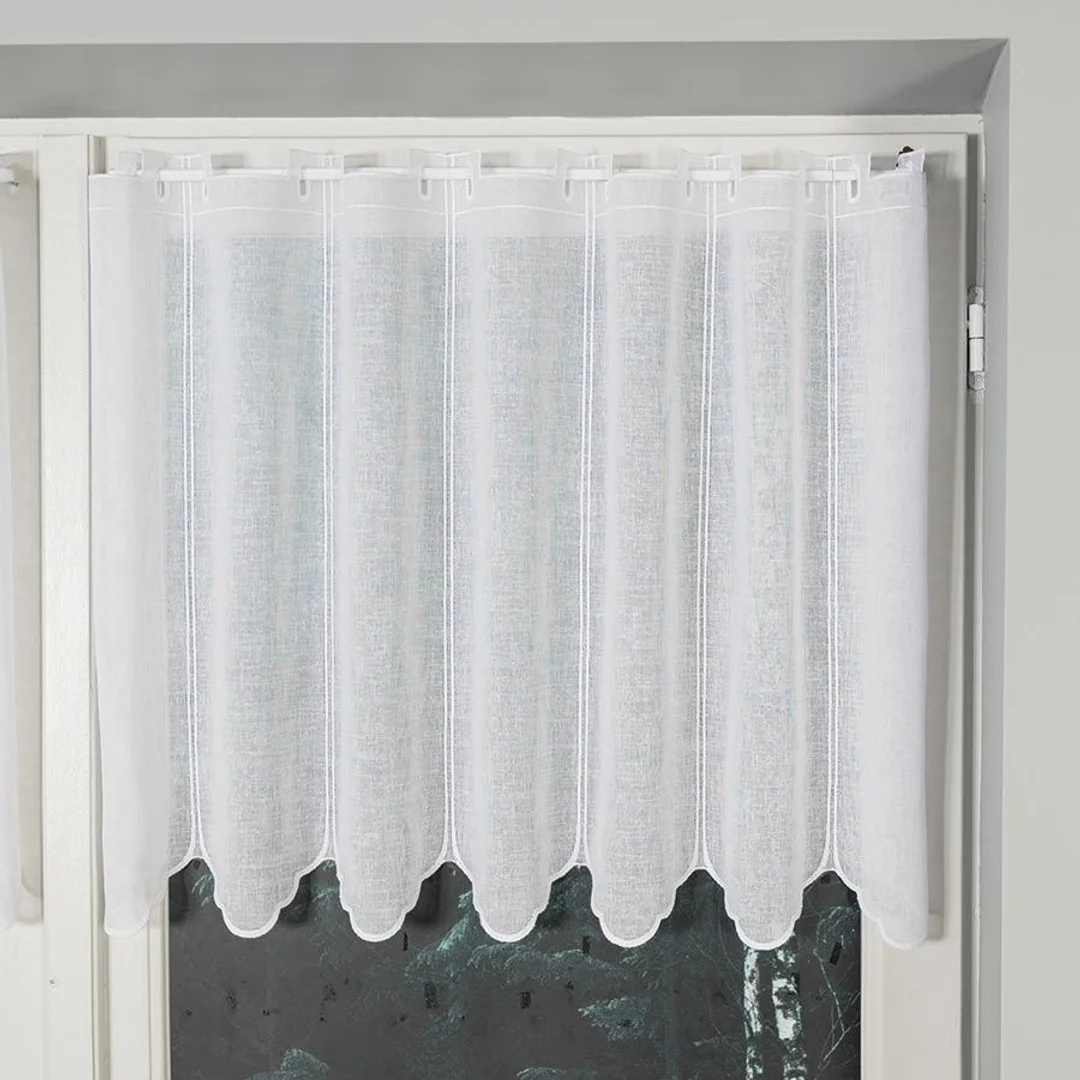 Zazdrostka fantazyjna panelowa wysokość 60 cm 001 biała — zdjęcie 2
