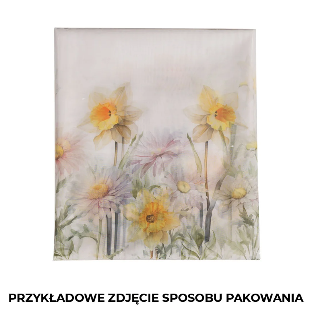 Zazdrostka woalowa 100x40 001 żółta Wiosenna Polana — zdjęcie 5