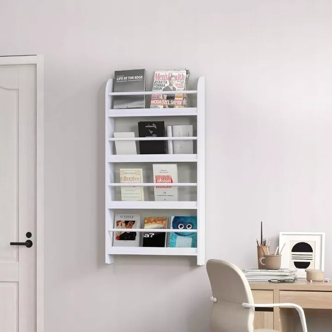 Biblioteczka drewniana Montessori Regał na Książki Zabawki dla Dzieci