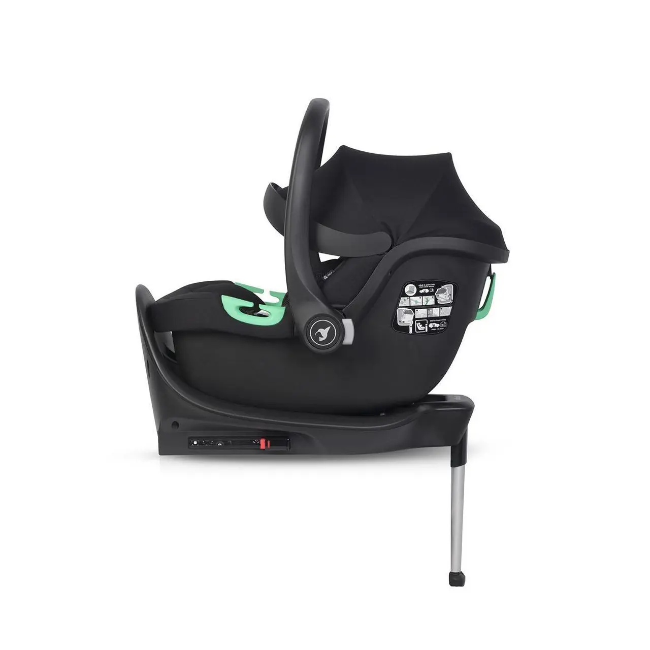 COLIBRO Fotelik samochodowy PETIT PRO ONYX