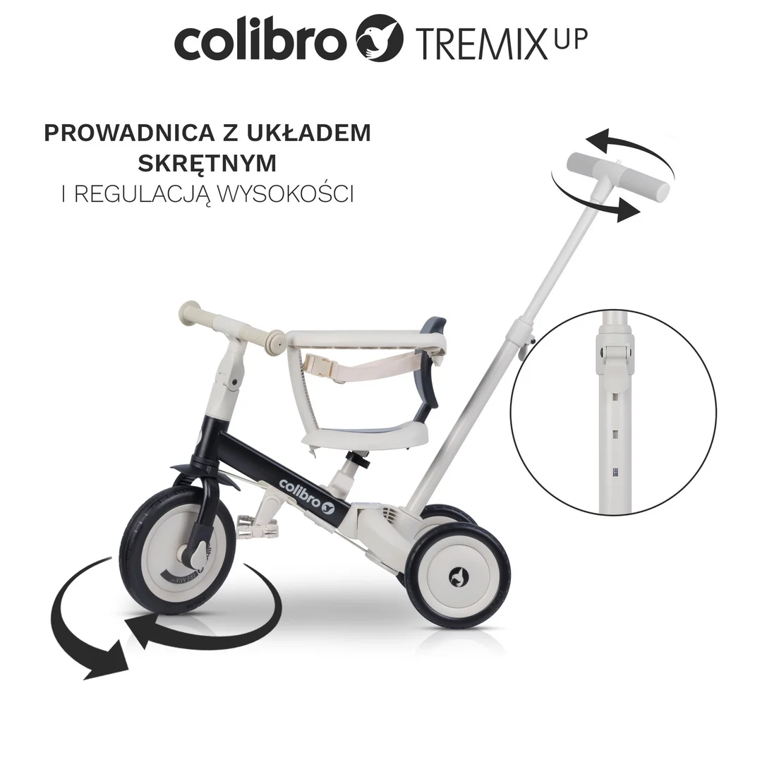 COLIBRO Rowerek dziecięcy TREMIXUP COAL