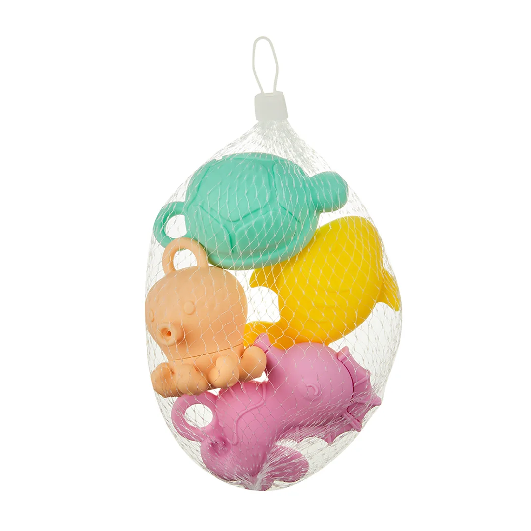 AKUKU Silikonowe zabawki kąpielowe