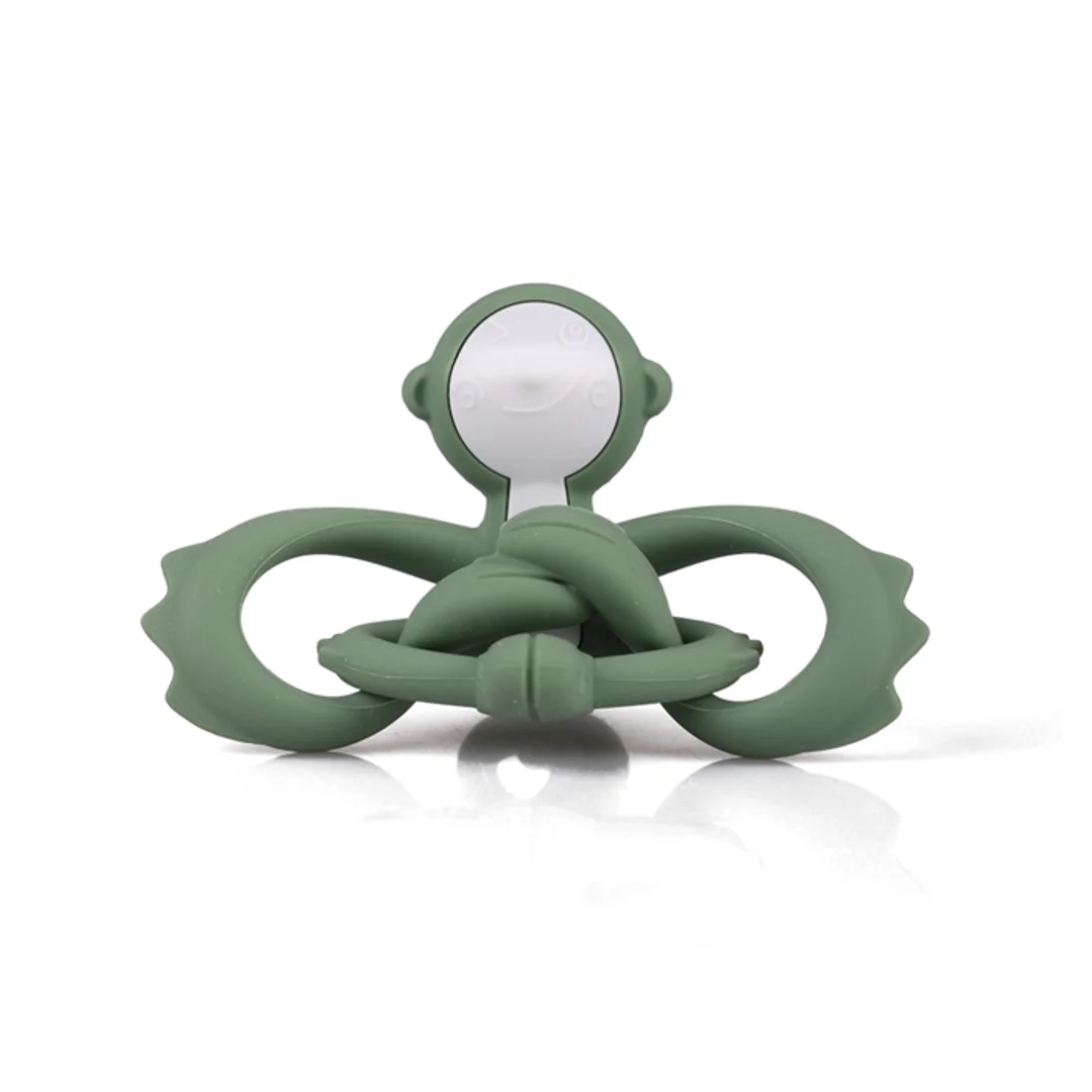 Mombella Gryzak Zabawka Małpka Light Green