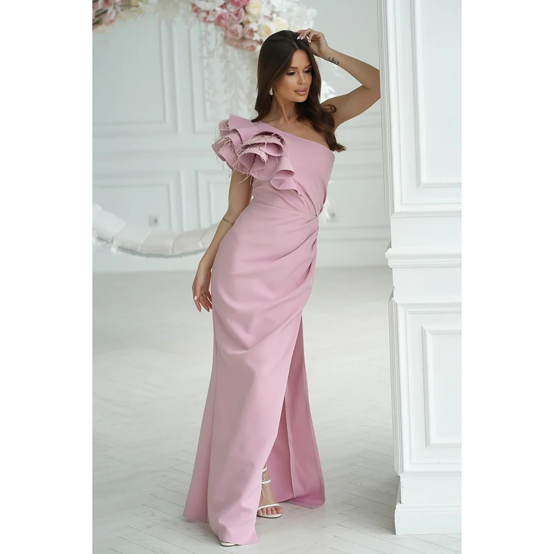 Sukienka Model 313-20 Dirty Pink - Bicotone