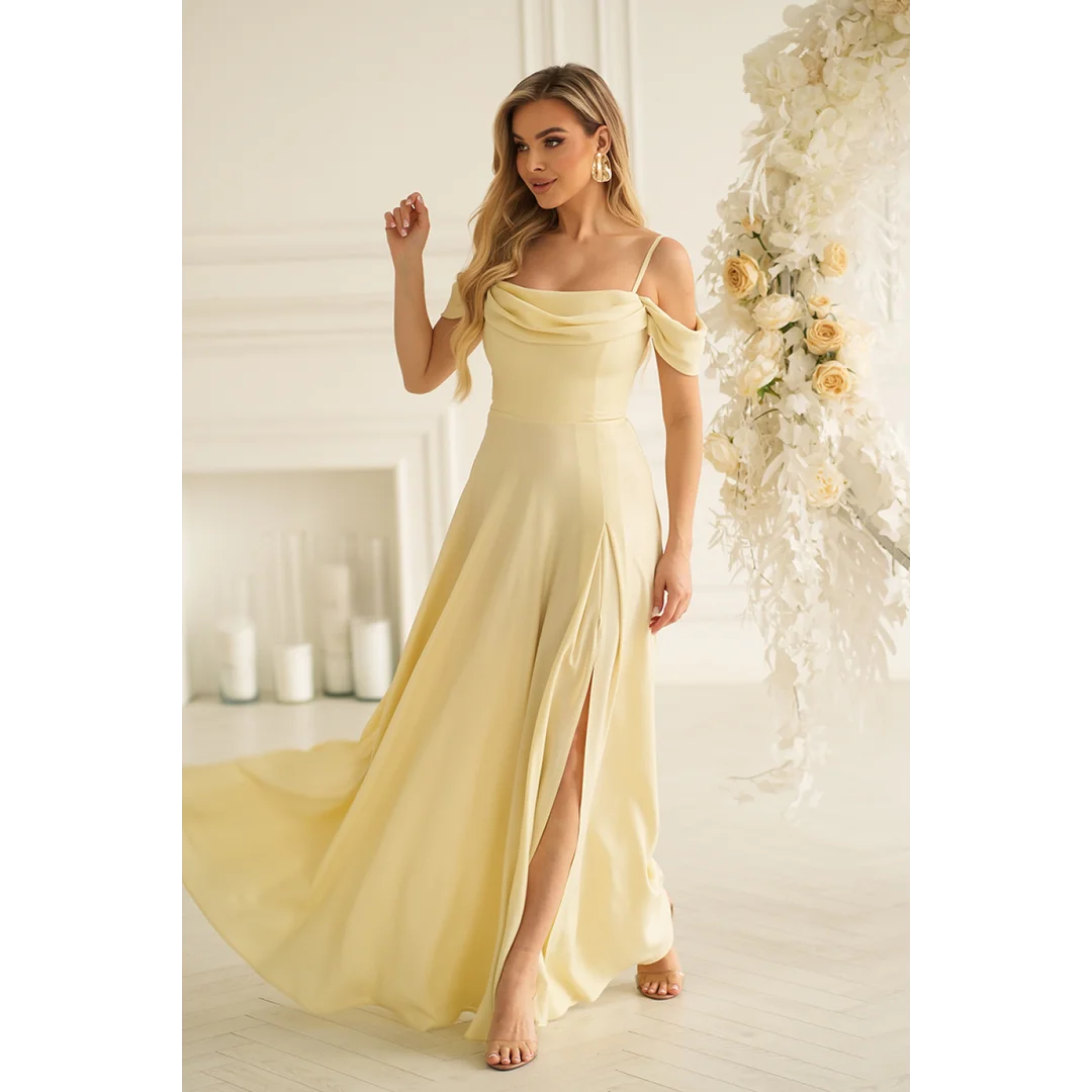 Sukienka Model 330-14 Yellow - Bicotone