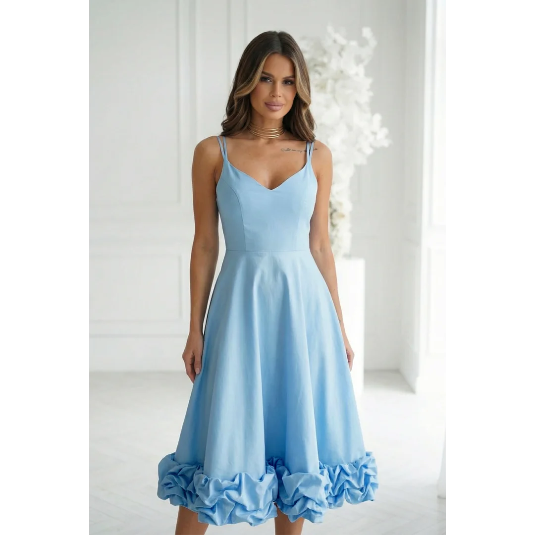 Sukienka Model 345-08 Baby Blue - Bicotone