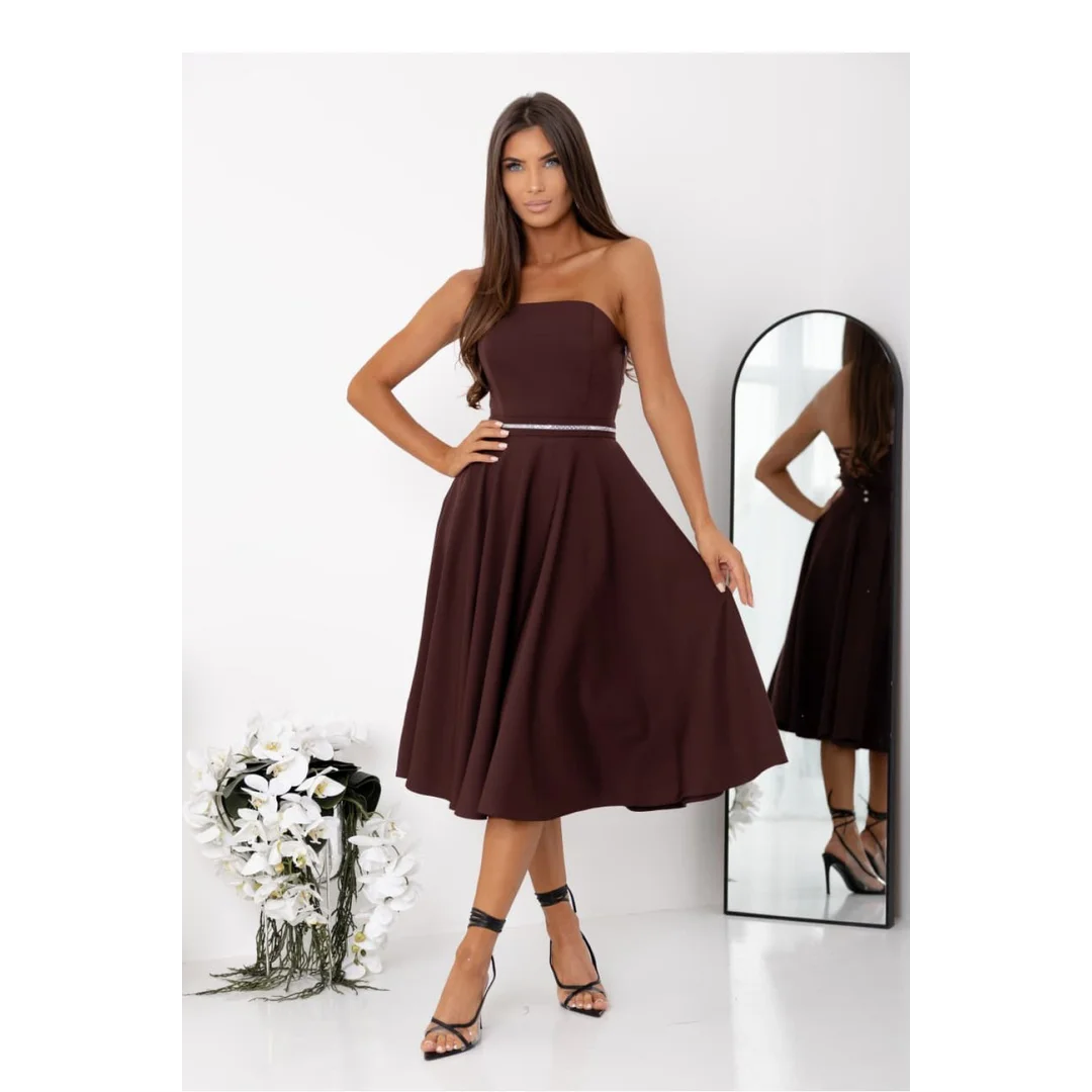 Sukienka Model Aurelia 011270. Czekolada - With You