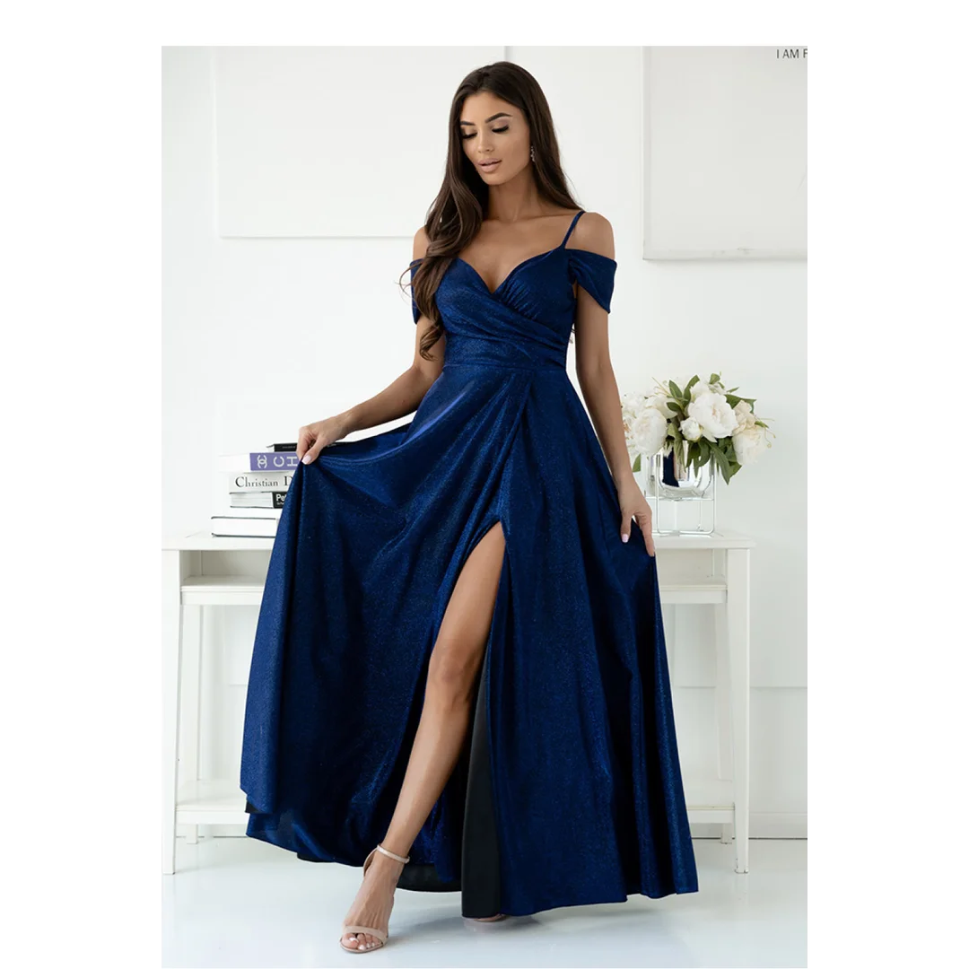 Sukienka Model Walentina Lux 001117. Navy - With You