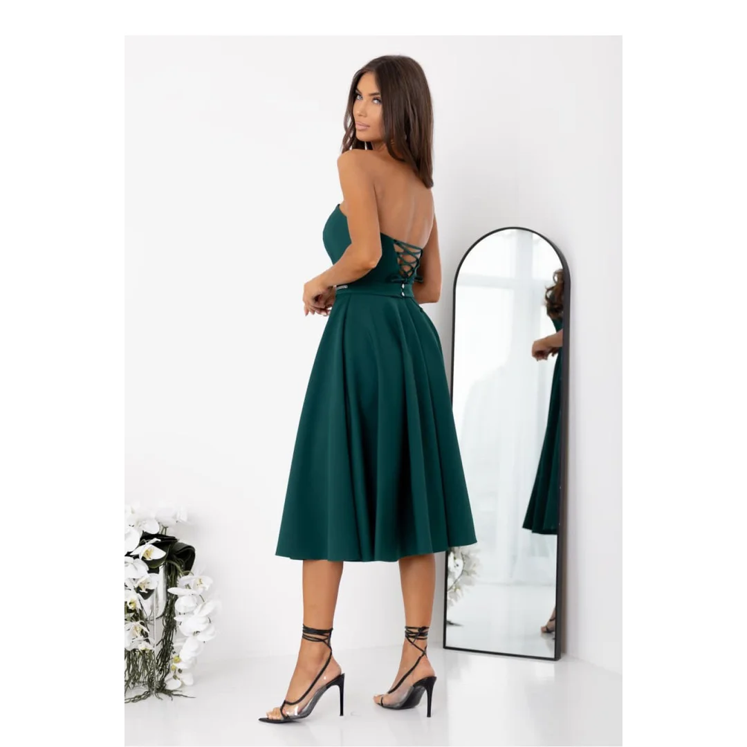 Sukienka Model Aurelia 011270. Bottle Green - With You - 2