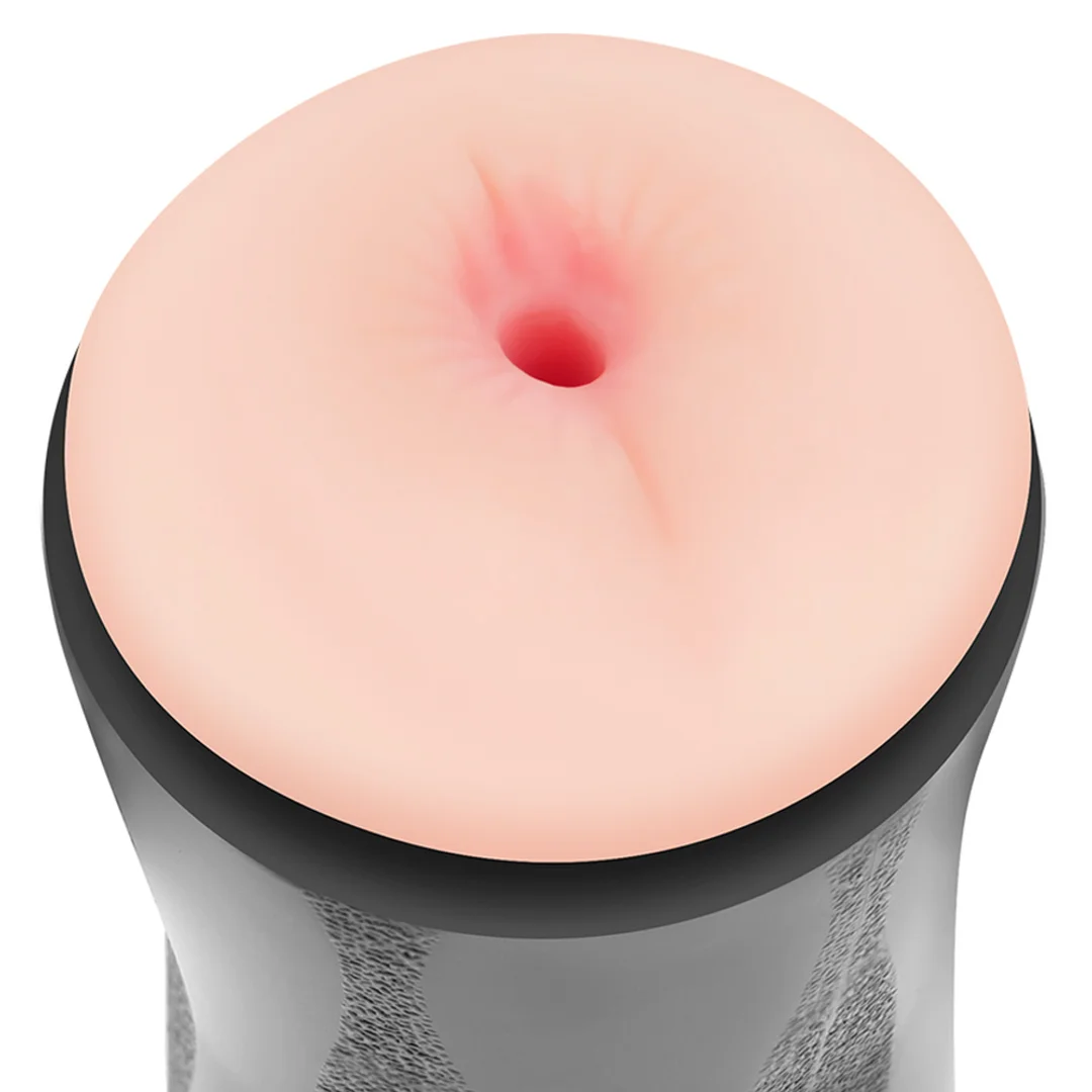 Masturbator dwustronny, dwa otwory analny i waginalny. Stymulacja penisa.
