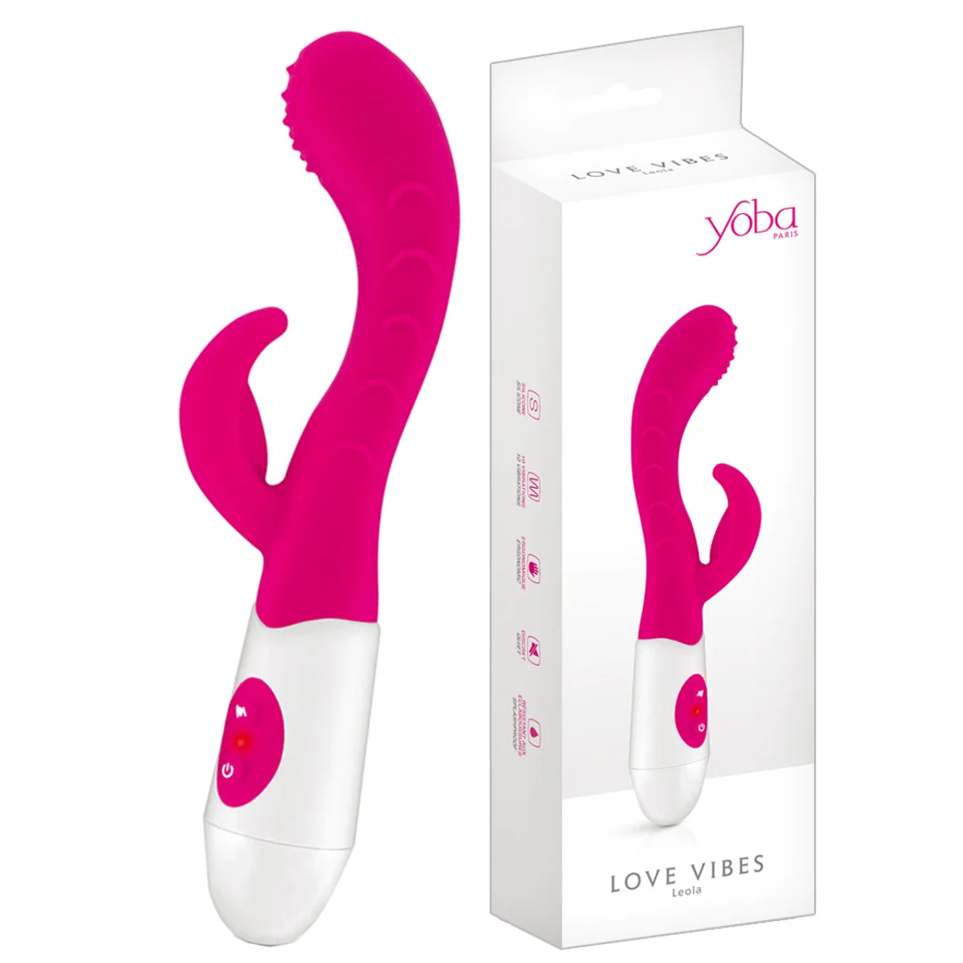 Wibrator króliczek Love Vibes Leola Pink