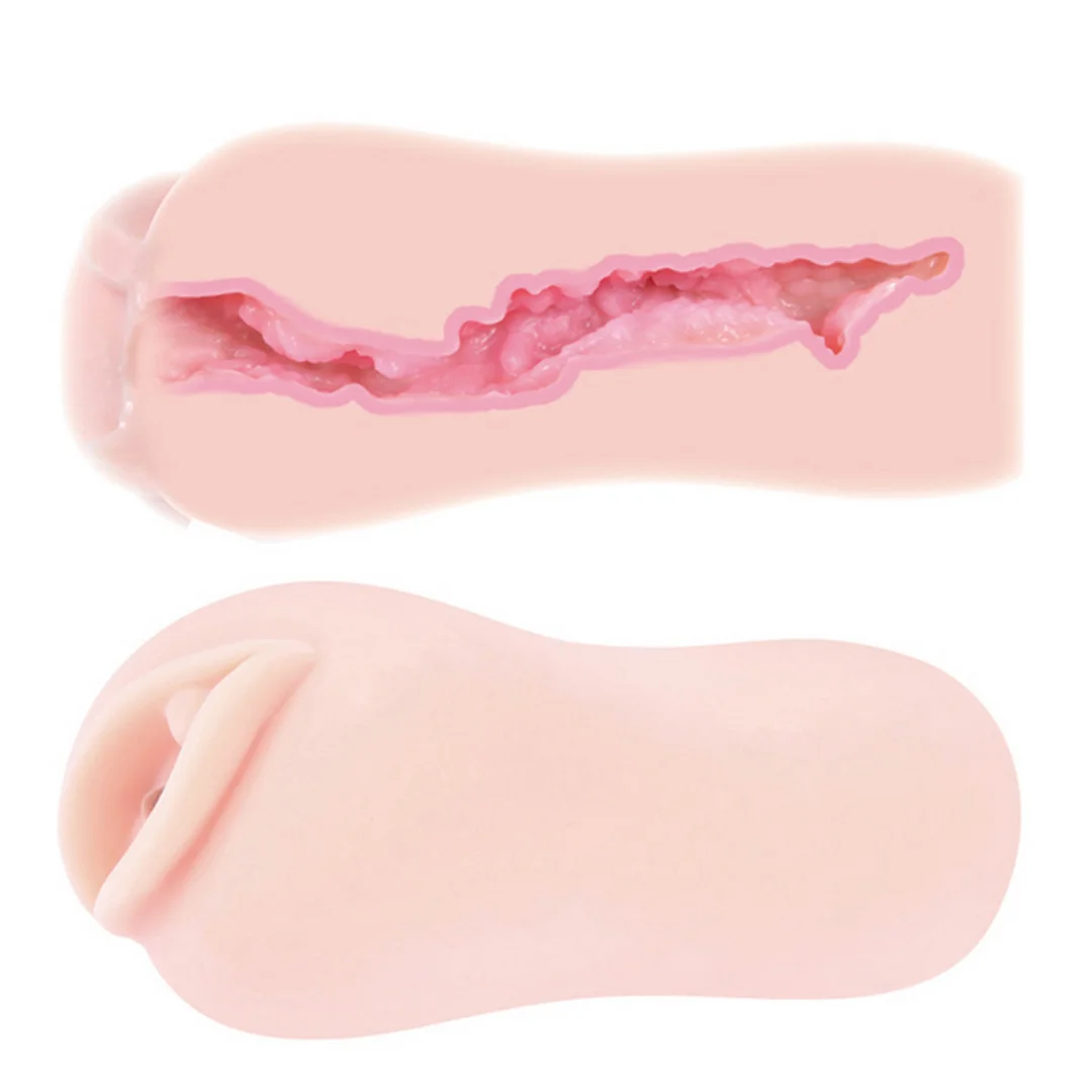 Masturbator męski. Sztuczna pochwa. Ciasna wagina Sanda Double Layer — zdjęcie 2