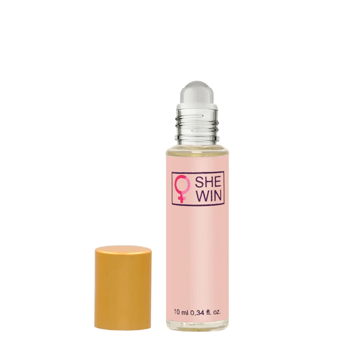 Perfumy damskie. Piękny, słodki zapach. Trwały. She Win roll-on, 10 ml