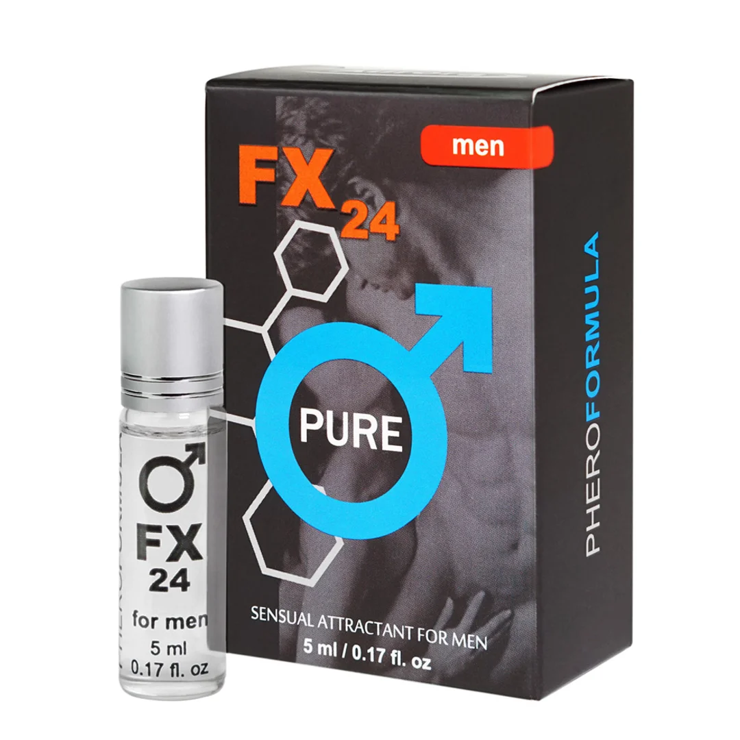 Perfumy męskie 5 ml, neutralny zapach FX24 MB PURE. Aplikacja- kulka.