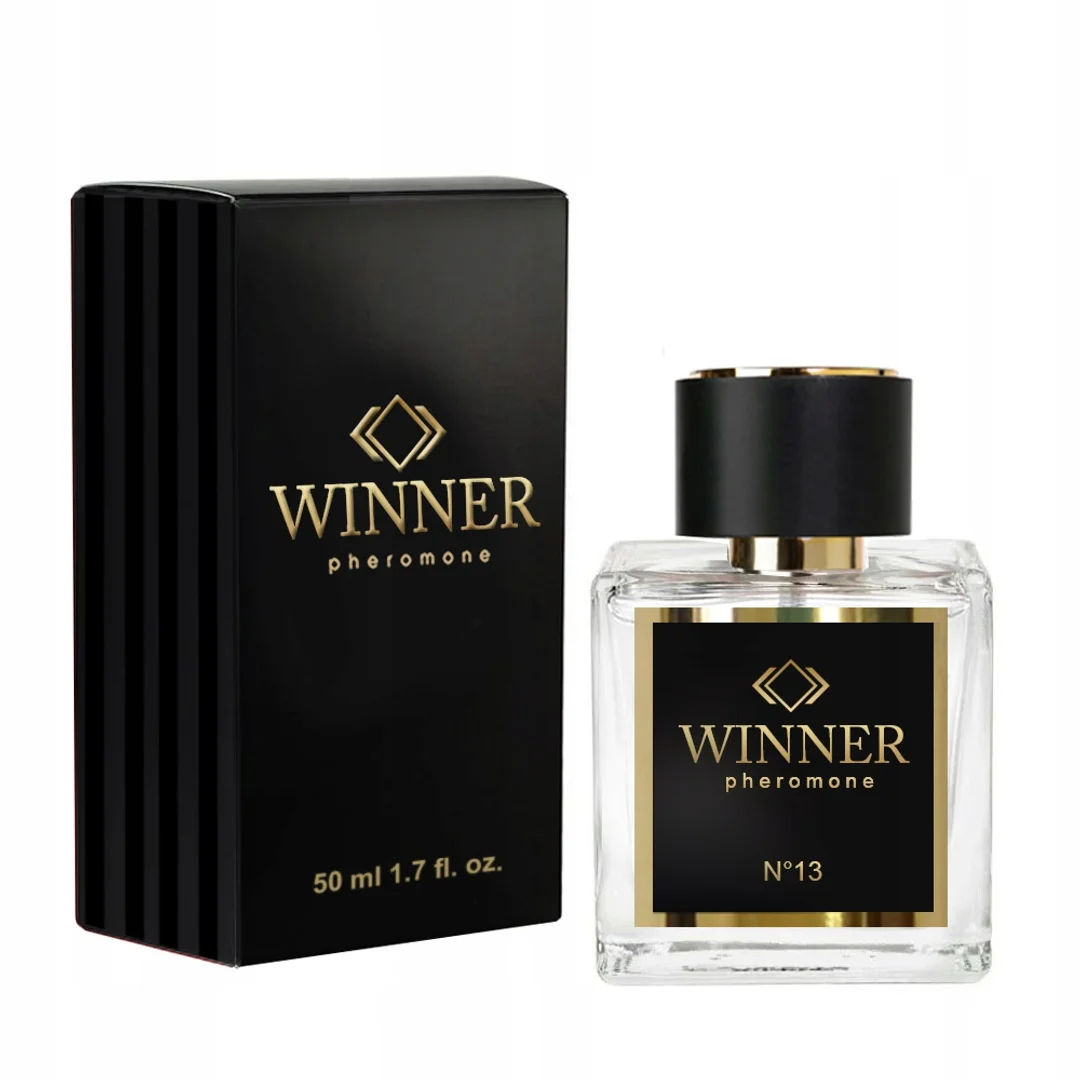 Perfumy męskie WINNER N°13 z białym piżmem. Mocny podniecający zapach