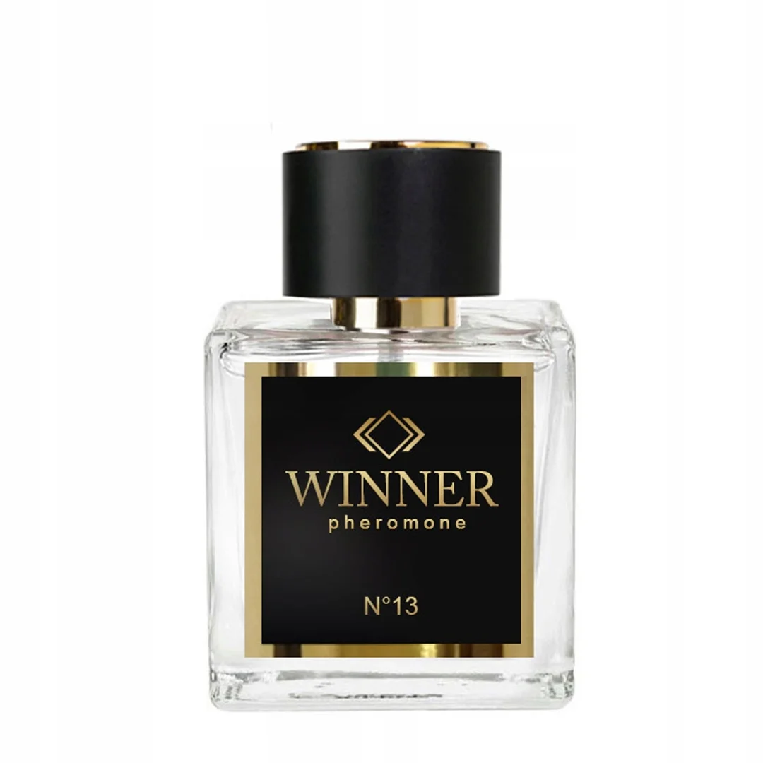 Perfumy męskie WINNER N°13 z białym piżmem. Mocny podniecający zapach