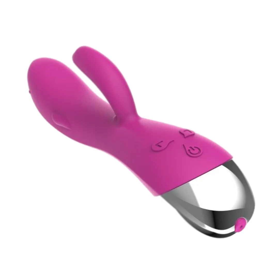 Wibrator silikonowy, 6 funkcji wibracji. Masażer łechtaczki AG-041