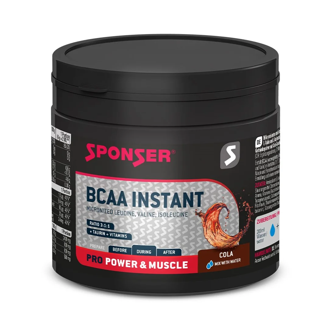 Aminokwasy SPONSER BCAA INSTANT Cola puszka 200g