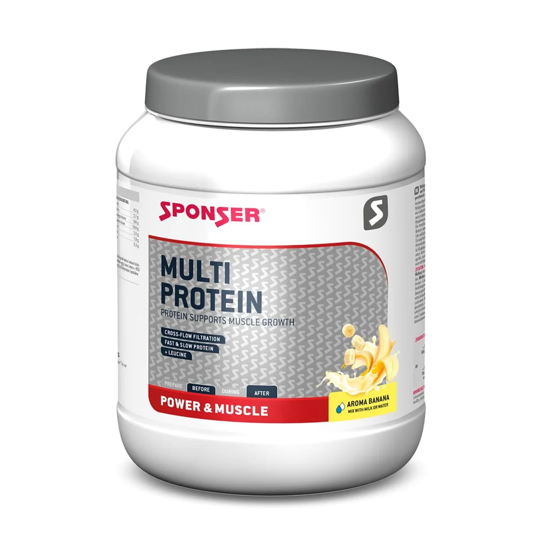 Odżywka SPONSER MULTI PROTEIN CFF Banan puszka 850g