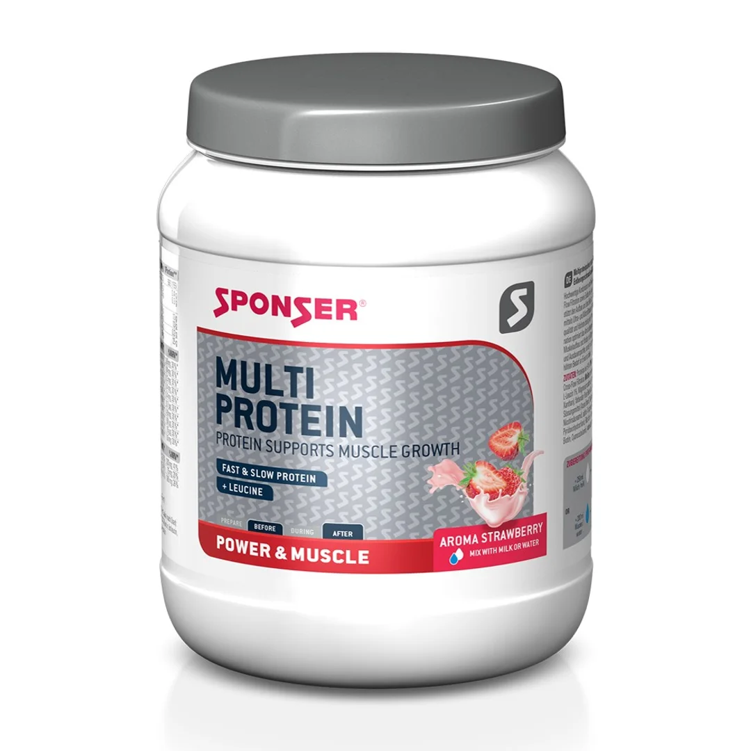 Odżywka SPONSER MULTI PROTEIN CFF Truskawka puszka 425g