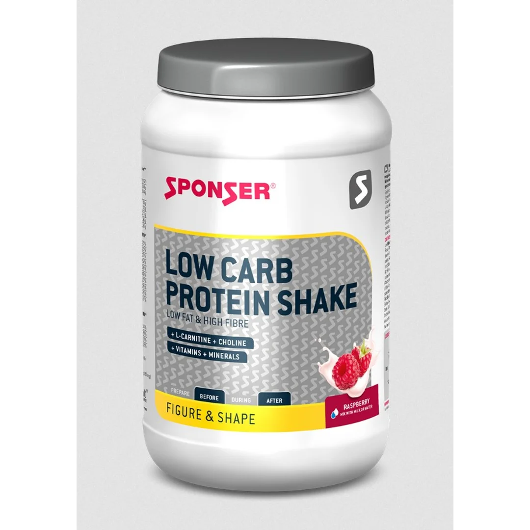 Odżywka SPONSER PROTEIN SHAKE LOW CARB Malina Puszka 550g
