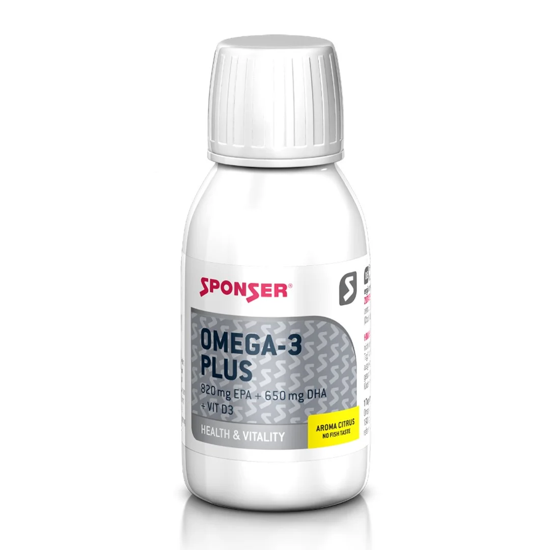 Suplement SPONSER OMEGA-3 PLUS CITRUS z wit. D3 150 ml (NEW)