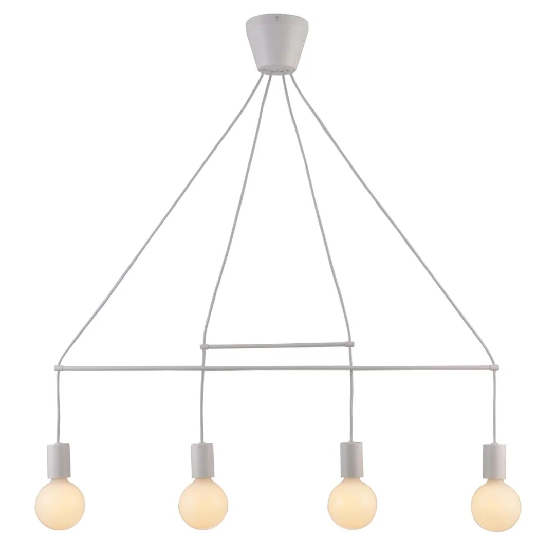 ALTO LAMPA WISZĄCA 4X40W E27 BIAŁY MATOWY