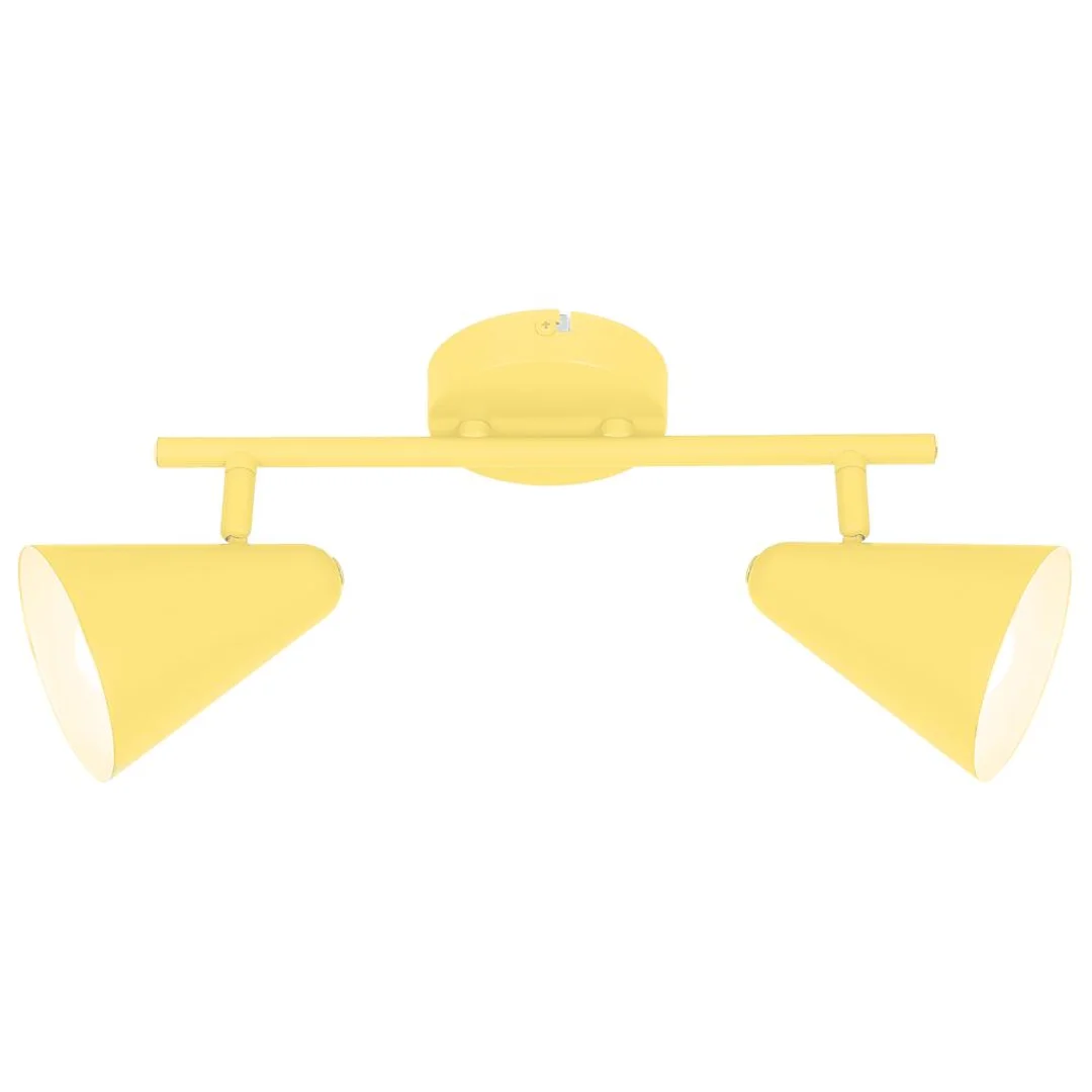 AMOR LAMPA SUFITOWA LISTWA 2X40W E14 BANANOWY