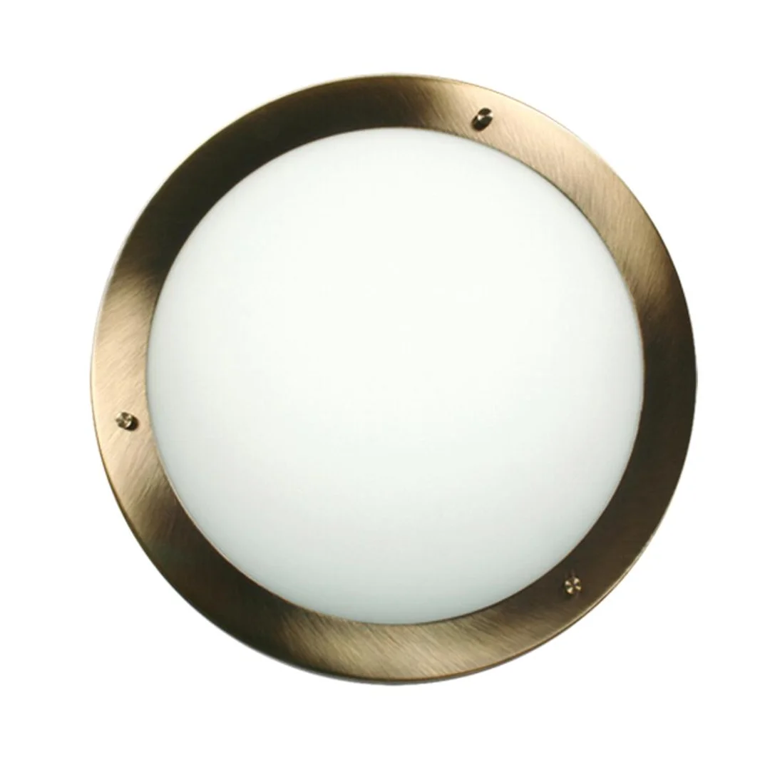 AQUILA LAMPA SUFITOWA PLAFON 32 1X60W E27 PATYNA IP44