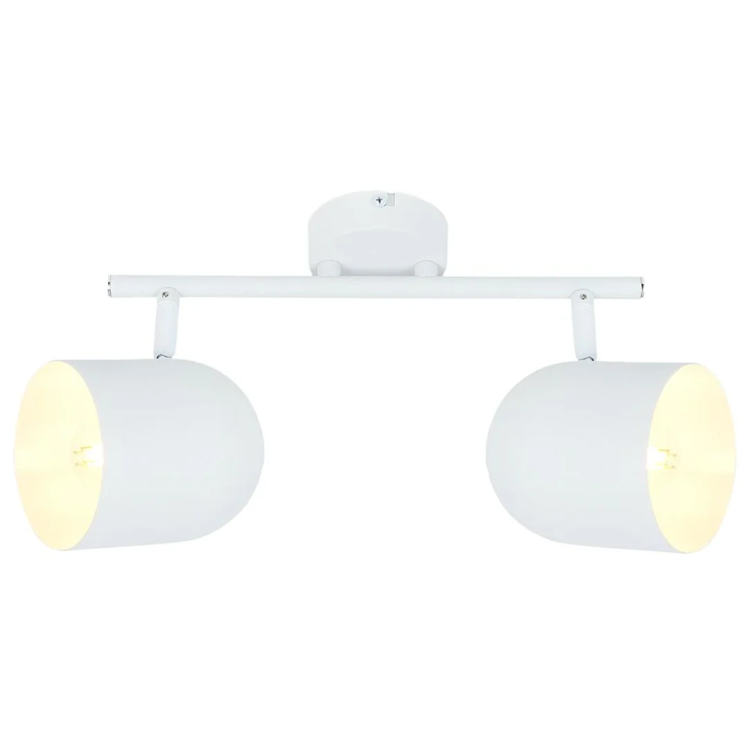 AZURO LAMPA SUFITOWA LISTWA 2X40W E27 BIAŁY