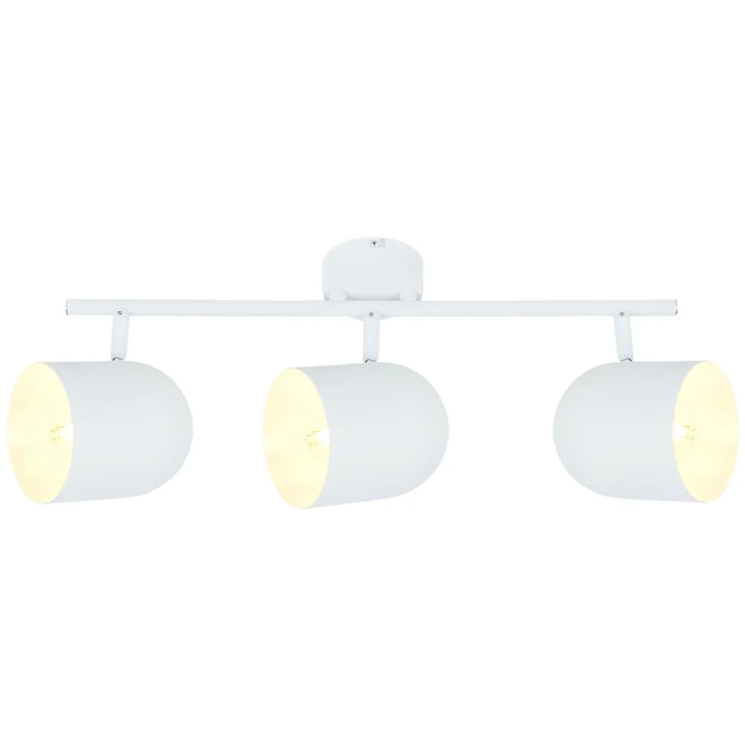 AZURO LAMPA SUFITOWA LISTWA 3X40W E27 BIAŁY