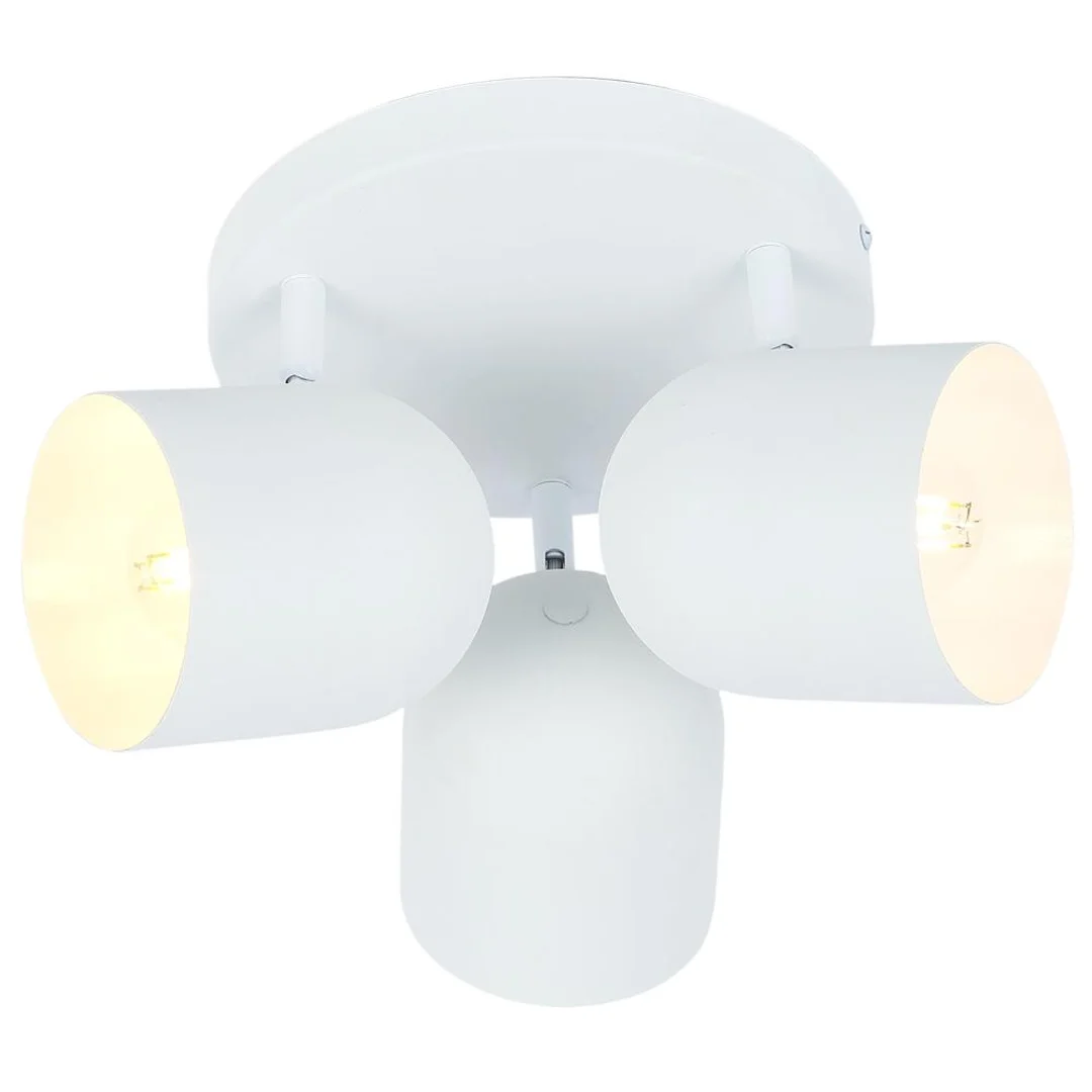 AZURO LAMPA SUFITOWA PLAFON 3X40W E27 BIAŁY