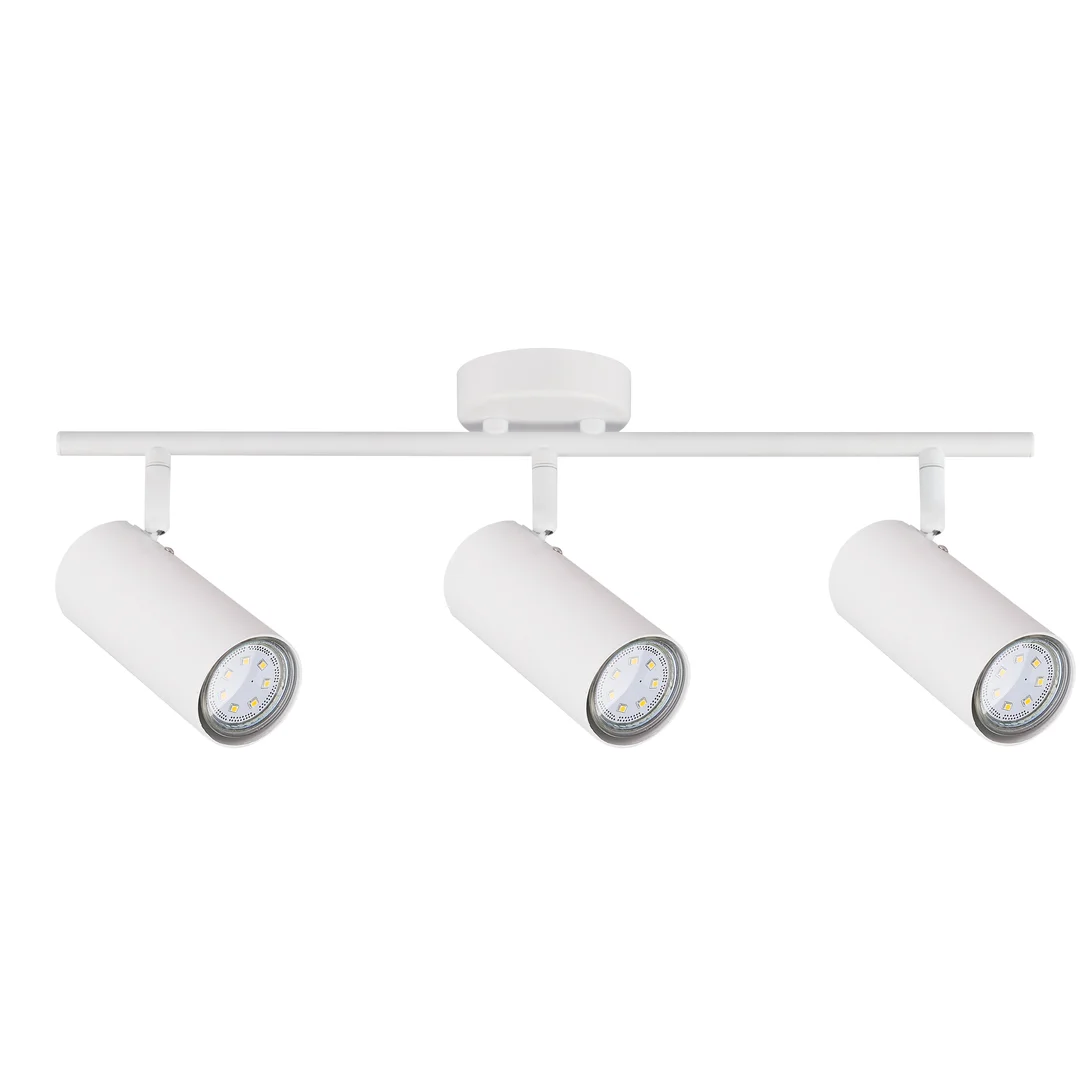 Colly lampa sufitowa biały 3x15w gu10 klosz biały