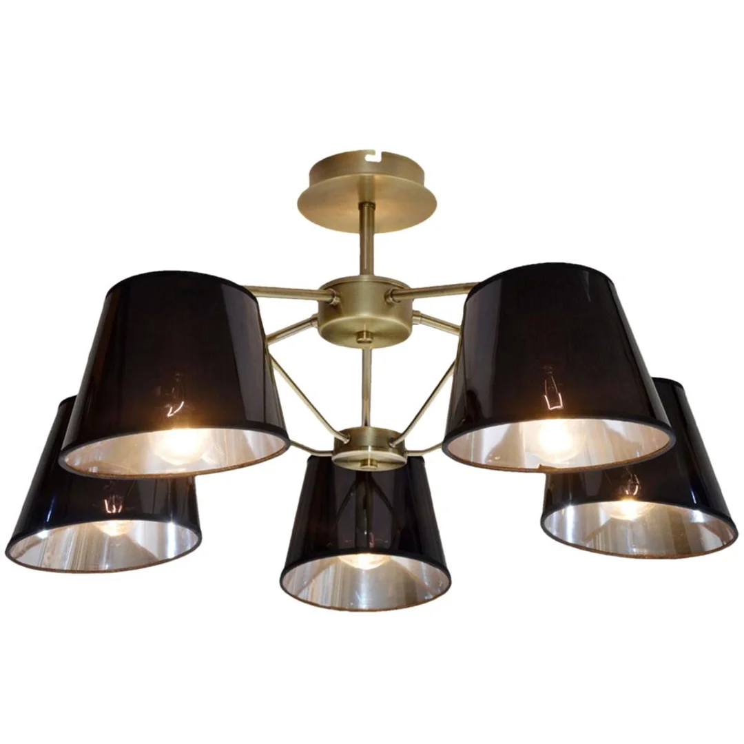 CORTEZ LAMPA WISZĄCA 5X40W E14 PATYNA