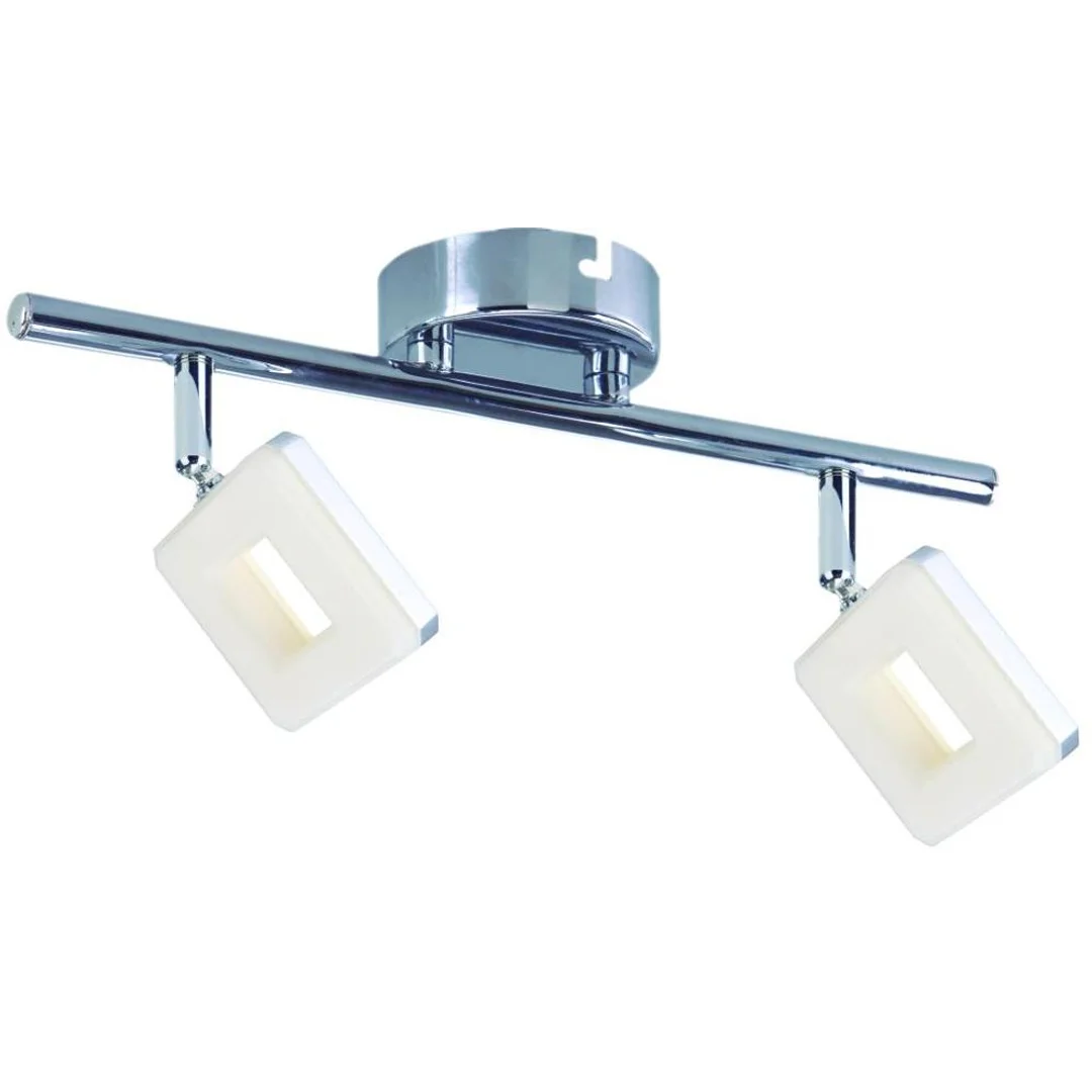 CYNTHIA LAMPA SUFITOWA LISTWA 2X5W LED CHROM