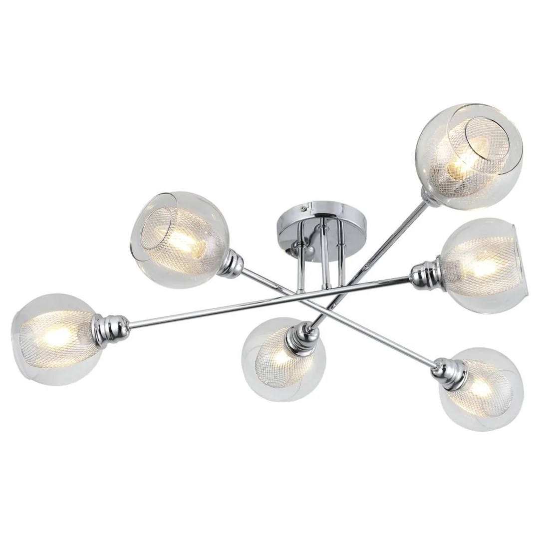 DIXI LAMPA SUFITOWA 6X40W E14 CHROM