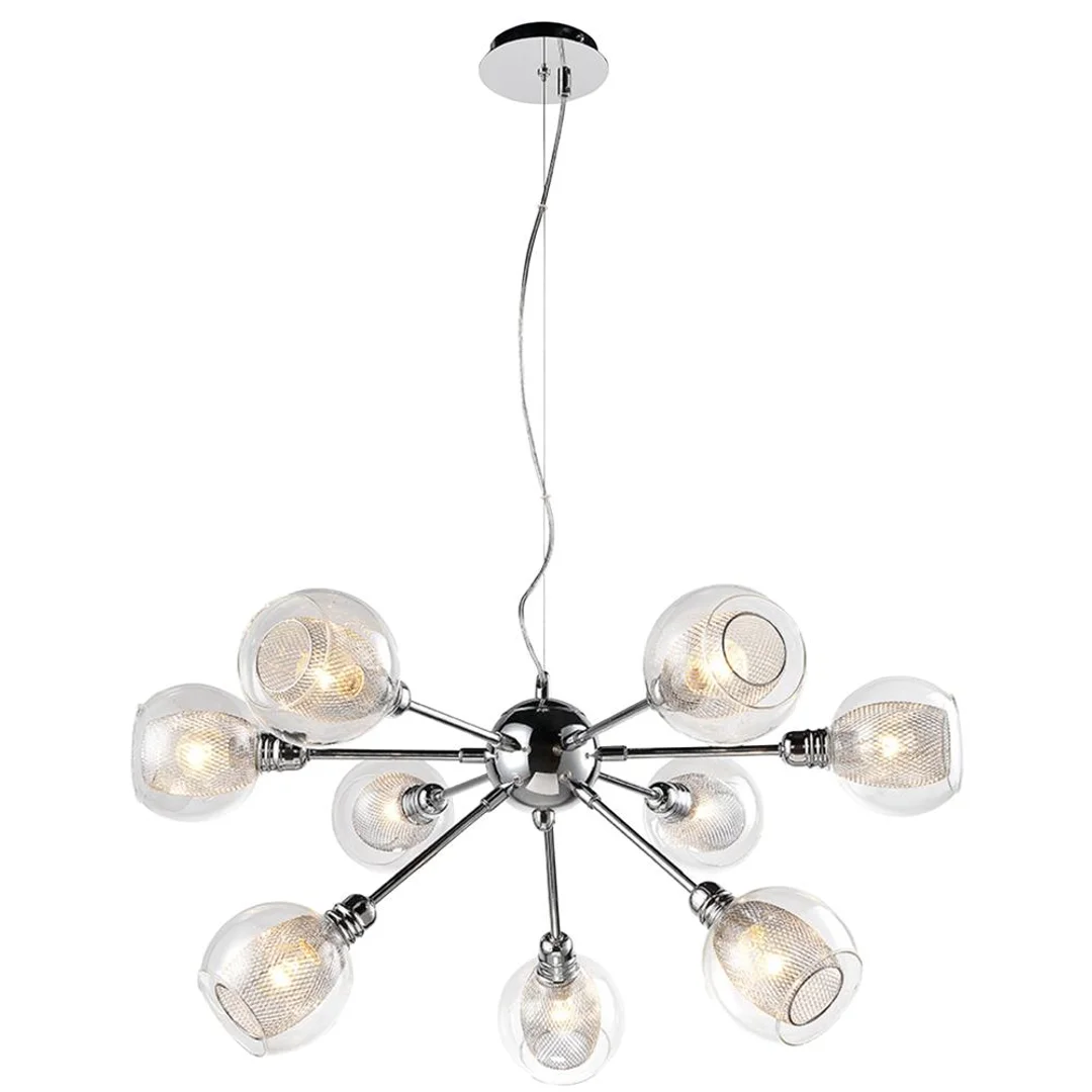 DIXI LAMPA WISZĄCA 9X40W E14 CHROM
