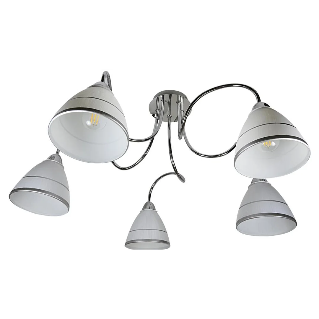 ELF LAMPA SUFITOWA 5X40W E14 CHROM