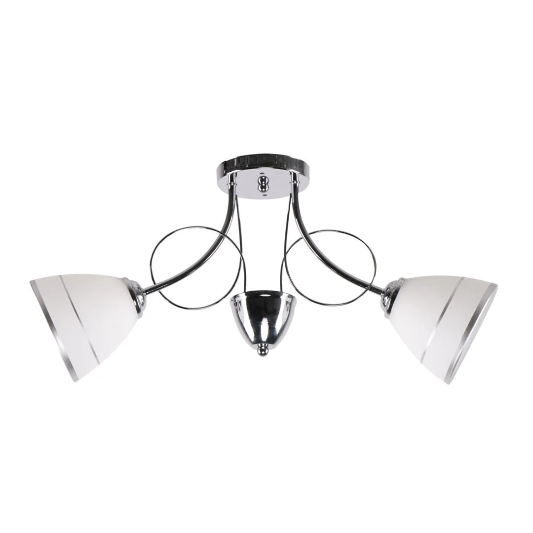 ELOTTE LAMPA SUFITOWA 2X40W E27 BIAŁY