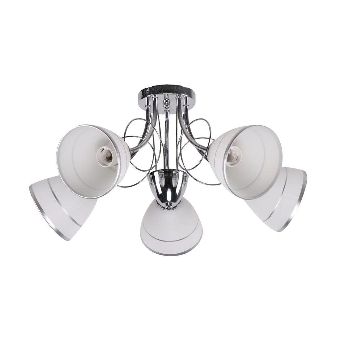 Elotte Lampa Sufitowa 5X40W E27 Biały