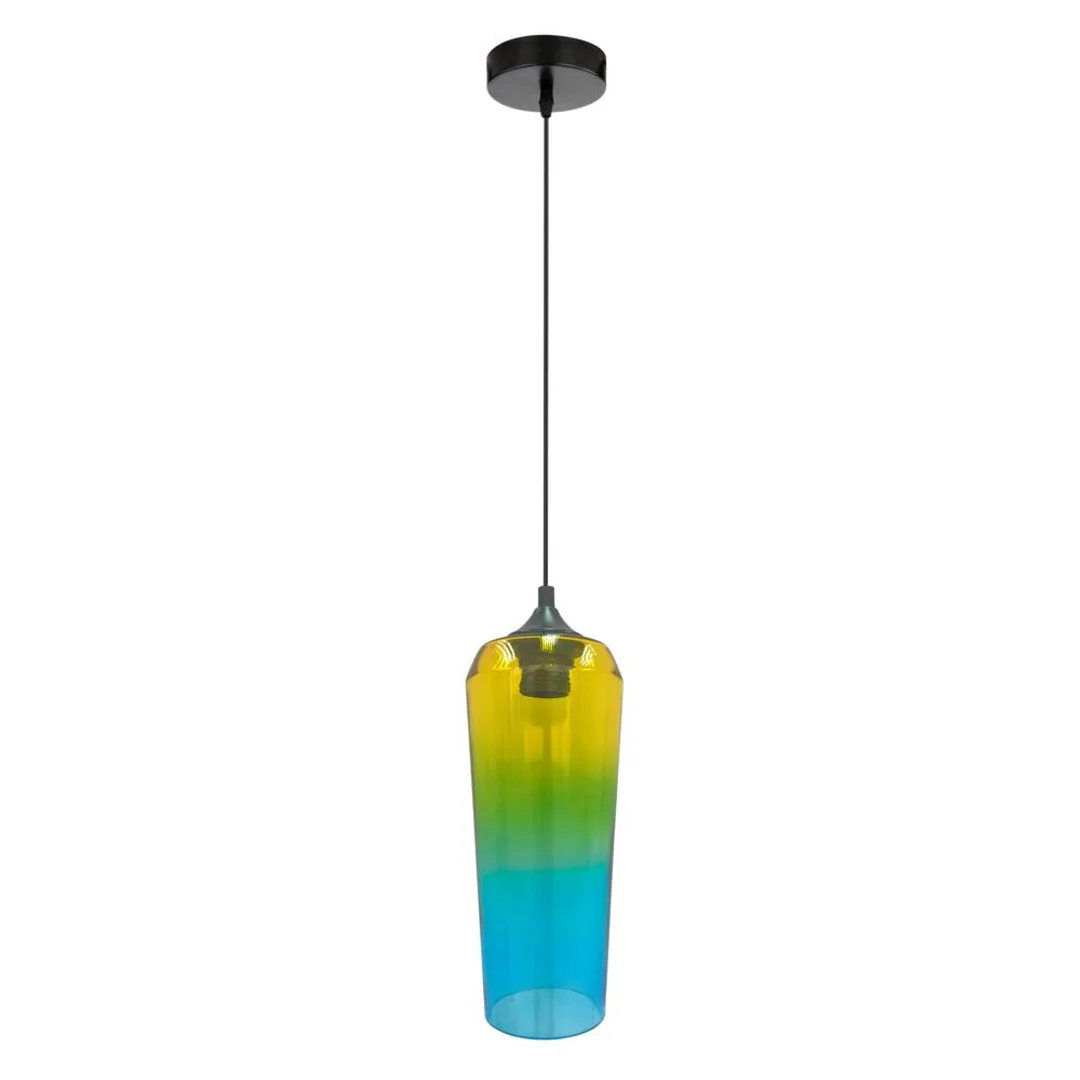 EOL LAMPA WISZĄCA 11/29 1X60W E27 ŻÓŁTO ZIELONY