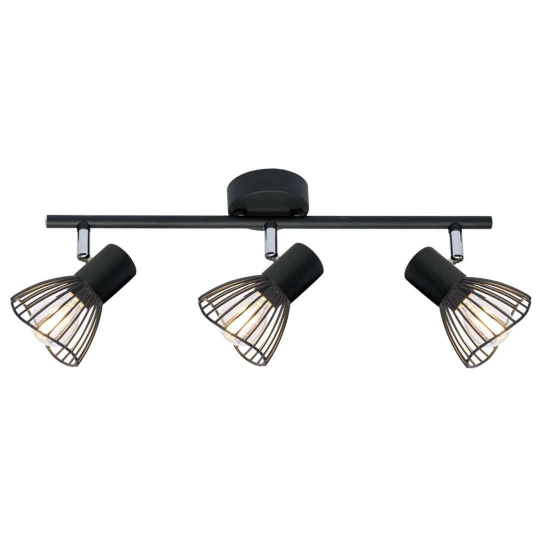 FLY LAMPA SUFITOWA LISTWA 3X40W E14 CZARNY