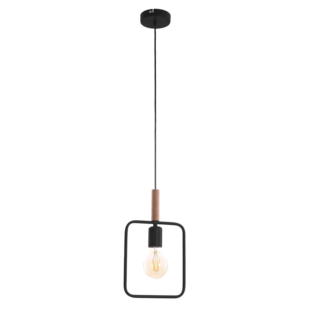 FRAME LAMPA WISZĄCA 1X60W E27 CZARNY